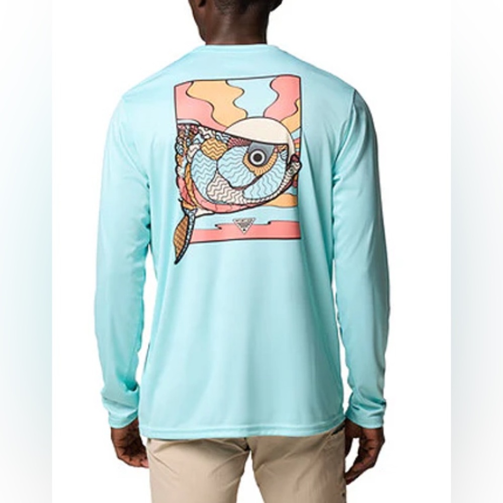 NWT Columbia Terminal Tackle PFG Fish Graphic Long-Sleeve T-Shirt
Gulf Stream - Picture 2 of 5